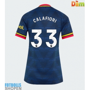 Billiga Arsenal Riccardo Calafiori #33 Bortatröja Dam 2026-27 Kortärmad